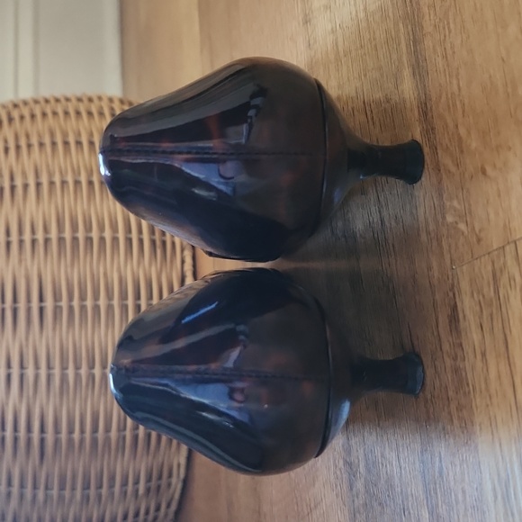 Stuart Weitzman Sonata tortoise shell kitten heels size 6.5 - Picture 5 of 12